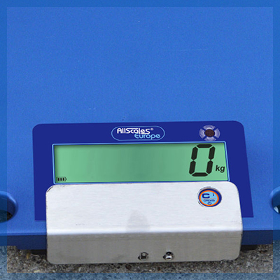 WAWM-RF mérőplatform beépített LCD-kijelzővel